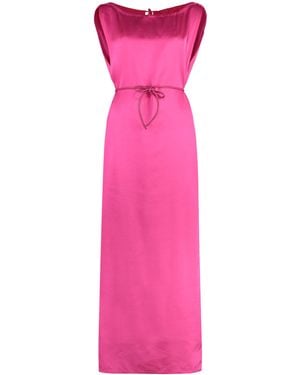 Yves Salomon Viscose Dress - Pink