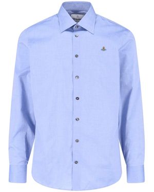 Vivienne Westwood Shirts Cotton - Blue