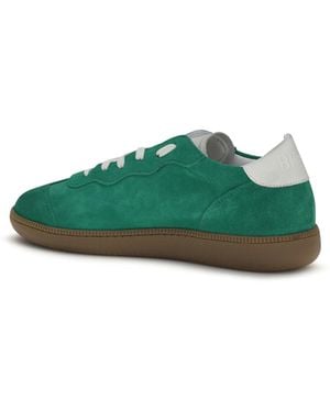 Be980 Harvard 1 Sneakers Upper: Suede; Sole: Rubber - Green