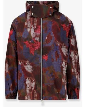 Oamc Peacemaker Technical Cotton Jacket - Red