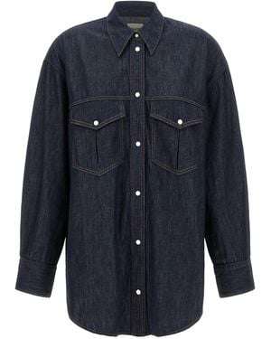 KHAITE Khaite Christensen Shirt - Blue