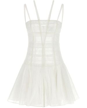 Giovanni bedin Polyamide Short Dress - White
