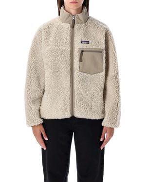 Patagonia Classic Retro-X Recycled Windproof Fleece Jacket - Natural