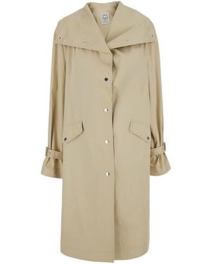 TOTEME Trench Coat Cotton - Natural