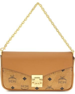 MCM Tracy Mini Shoulder Bag - White