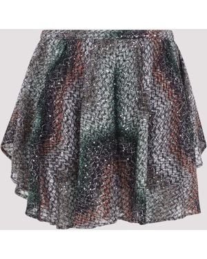 Missoni Caperdoni Mini Skirt - Gray