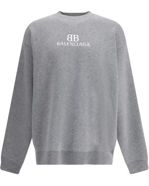 Balenciaga Oversized Jumper - Grey