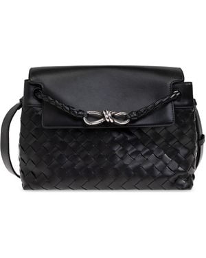 Bottega Veneta Shoulder Bag Andiamo - Black