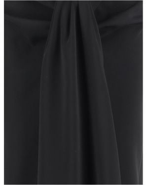 Jacquemus Skirt Sablier Viscose - Black
