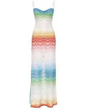 Missoni Abito Lungo Copricostume - Blue
