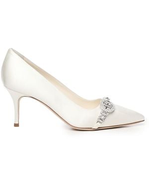 Manolo Blahnik Asapump - White