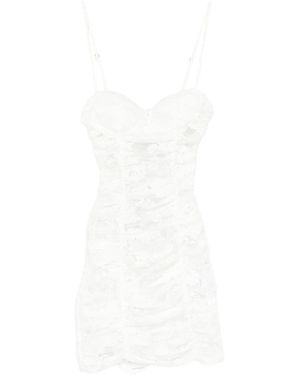 Markgong Lace Dress - White