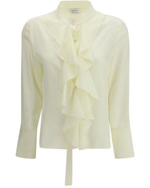 McQueen Silk Blouse - Green