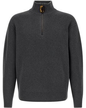 JW Anderson Half-Zip Jumper - Grey