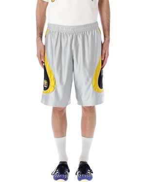 adidas Originals Adidas X Brain Dead Retro Track Shorts - Multicolor