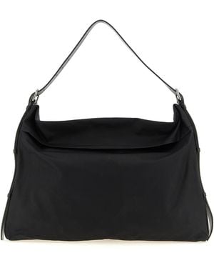Lemaire Trench Pocket Medium Shoulder Bag Cotton - Black