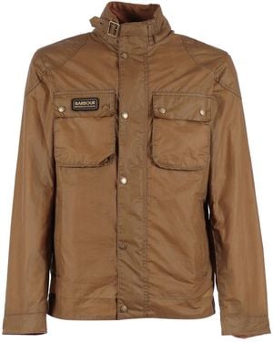 Barbour Merton Wax Jacket - Brown