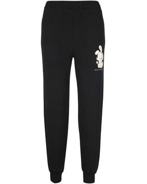 Stella McCartney Cotton Track-Pants - Black