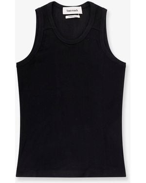 Tonywack Lyocell Blend Tank Top - Black