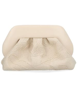 THEMOIRÈ Bios Bag With Embroidery - Natural