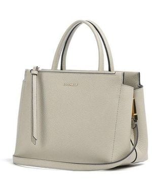 Coccinelle Handbag Grained Leather Bags Handbags - White