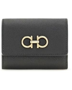 Ferragamo Trifold Wallet - Black