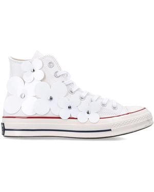 Converse Chuck 70 3-D Flourish Sneakers - White