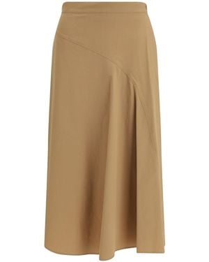 Weekend by Maxmara Zattera Midi Skirt - Natural