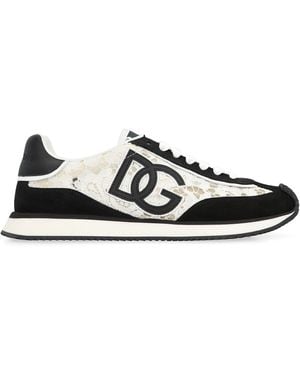 Dolce & Gabbana Lace Trainers - Black