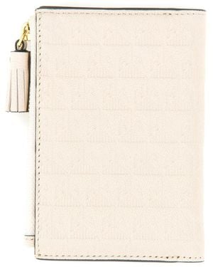 Anya Hindmarch Wallet Cornflakes & Purses - Natural