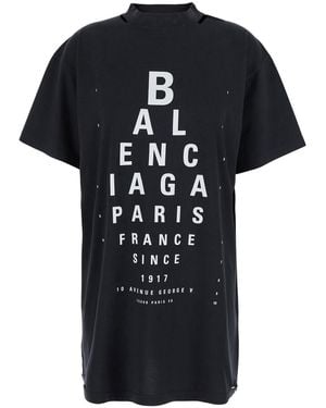 Tシャツ・カットソー BALENCIAGA 'The Carrie' T-shirt Balenciaga The Carrie Oversized T-Shirt in White | Lyst