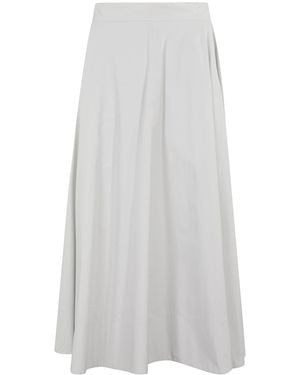 REMAIN Birger Christensen Maxi Skirt With Pockets - White