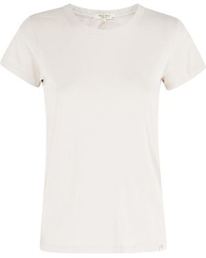 Rag & Bone The Slub Tee Cotone T-Shirt - White