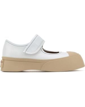 Marni Mary Jane Sneaker - White