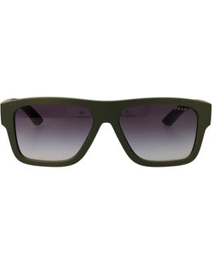 Prada Sunglasses 0Ps 04Zs Injected - Black