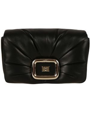 Roger Vivier Viv Choco Shoulder Bag - Black