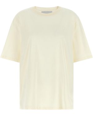Ami Paris Cotton T-Shirt - White