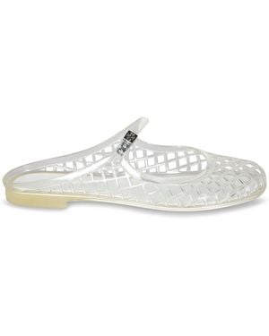 Tory Burch Mary Jane Slide Sandals - White