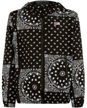 MC2 Saint Barth Kauris Bandana Windbreaker - Black