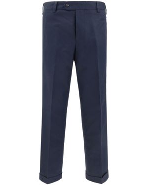 Germano Zama Cotton Trousers - Blue