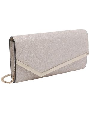 Jimmy Choo Bags Fabric And Glitter - Grey