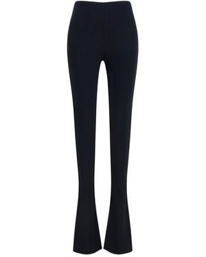 Gucci Viscose Flared Pants - Blue