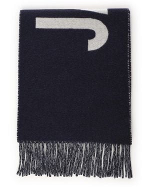 Jacquemus Scarfs Wool - Blue