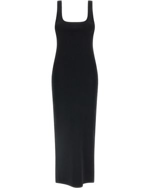 Entire studios Squared Neckline Dress - Black