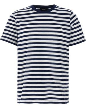A.P.C. Emilien T-Shirt - Blue