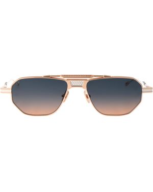 T Henri Longtail Be Titanium Sunglasses - Blue