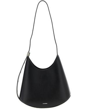 Jil Sander 'Eldorado' Small Shoulder Bag - Black