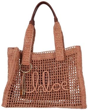 Chloé Tote Bag East West Summer Banana - Brown