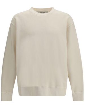 Golden Goose Beige Cotton Sweatshirt - White