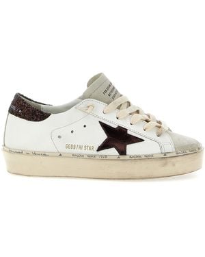 Golden Goose Hi Star Trainers - White